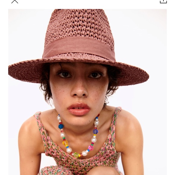 Zara Accessories - ZARA HAT WITH BAND